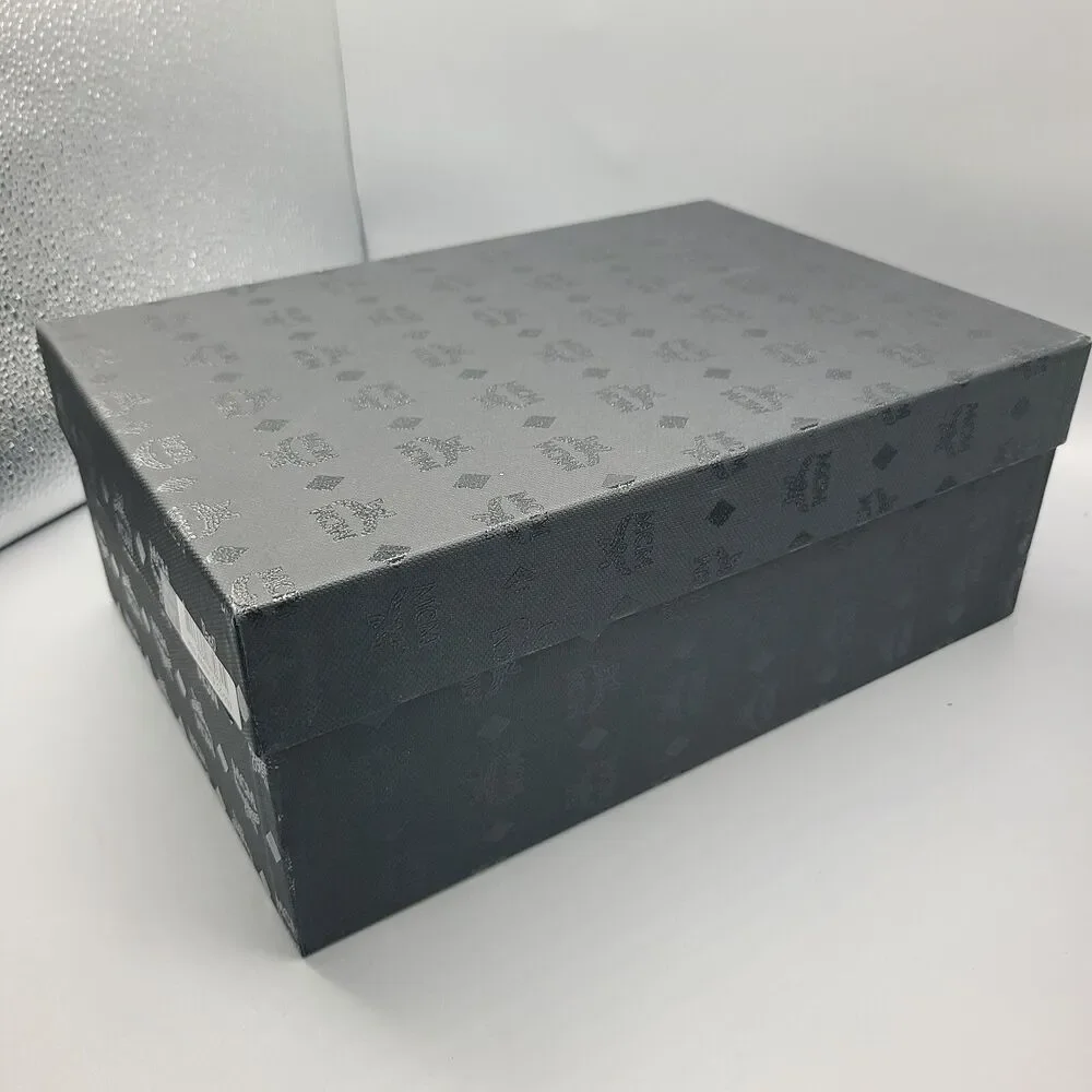 MCM Shoe Box (Empty) Black Logo 12.5